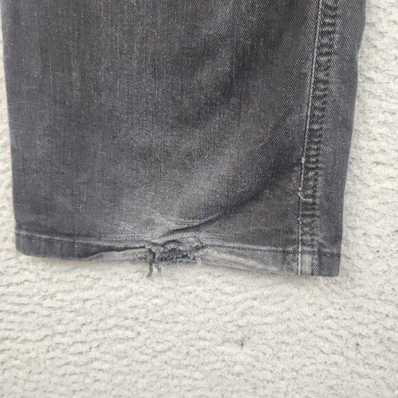 Joe’s Jeans The Rocker Womens Sz 29 Desmond Black Wash Slim Boot Flare Low Rise - Picture 10 of 12